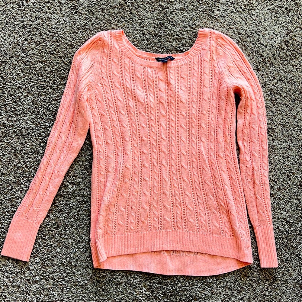 American Eagle Outfitters S/P peach sweater